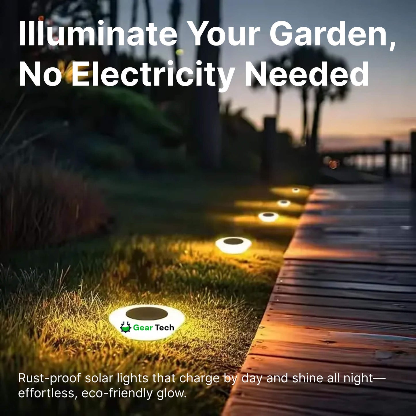 Skorter | Solar-Powered Garden Lights | Rust-Proof, Weatherproof & Ideal for Year-Round Outdoor Use