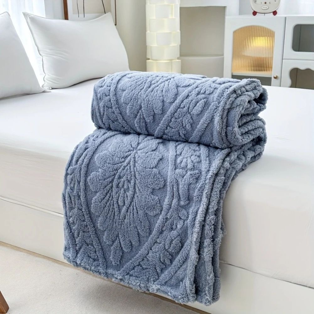 Skorter | Paris Weave Jacquard Fleece Blanket