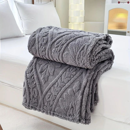 Skorter | Paris Weave Jacquard Fleece Blanket