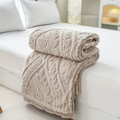 Skorter | Paris Weave Jacquard Fleece Blanket