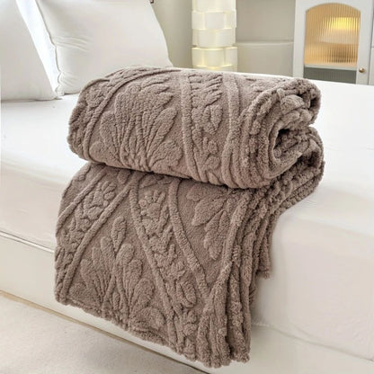 Skorter | Paris Weave Jacquard Fleece Blanket