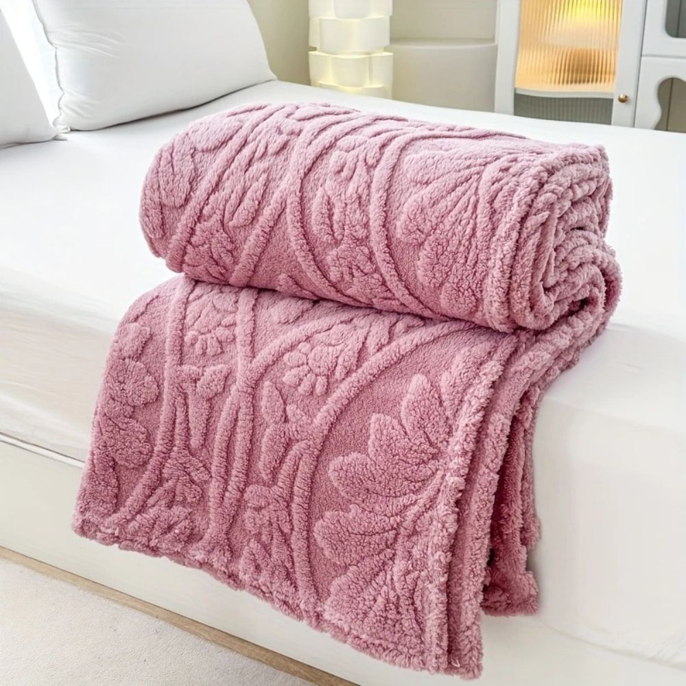 Skorter | Paris Weave Jacquard Fleece Blanket