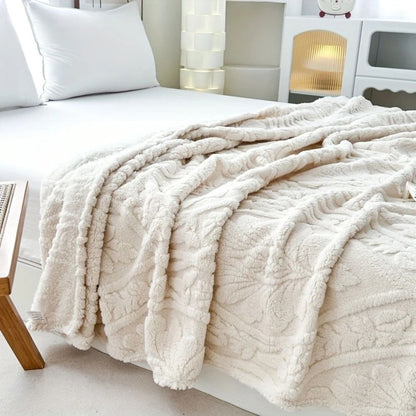 Skorter | Paris Weave Jacquard Fleece Blanket