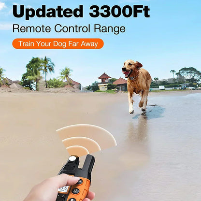 Skorter | Advanced Dog Training Collar with Remote Control – Waterproof, Rechargeable, Up to 1000m Range