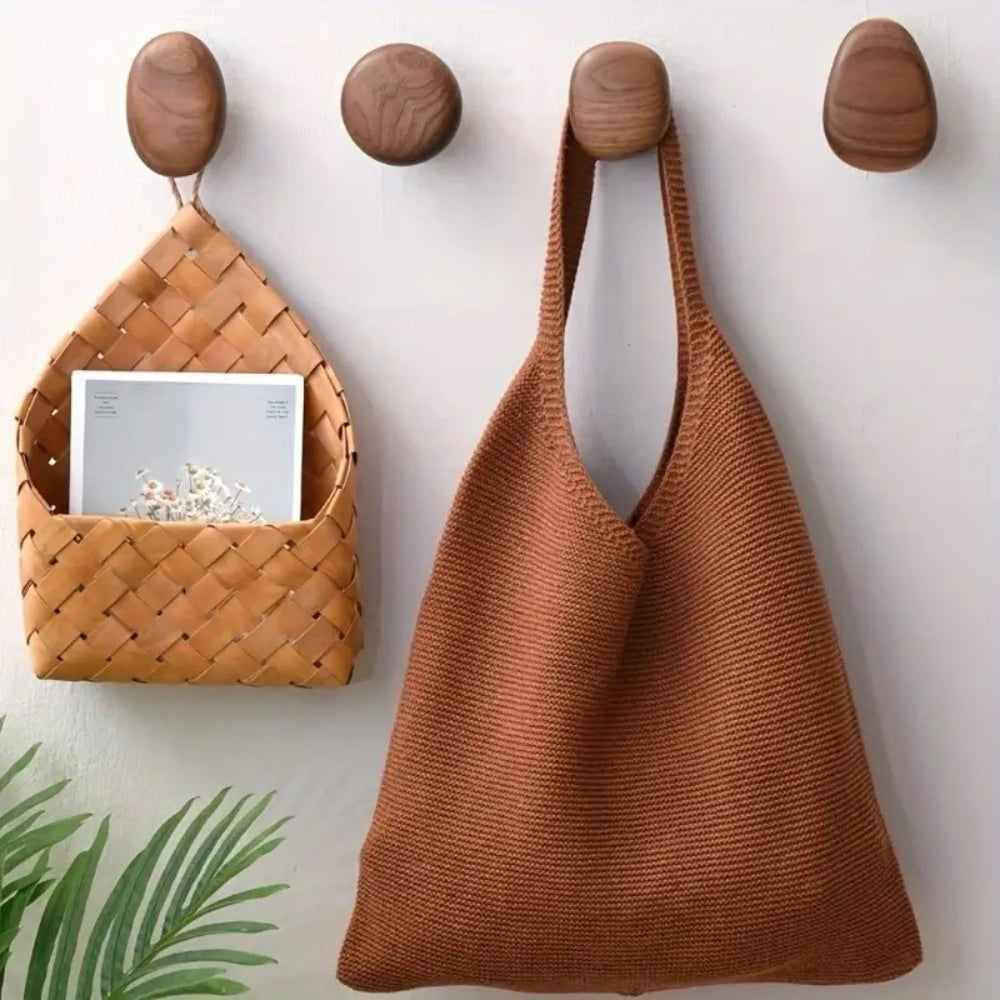 Skorter | Pebble Shape Wood Clothes Hook