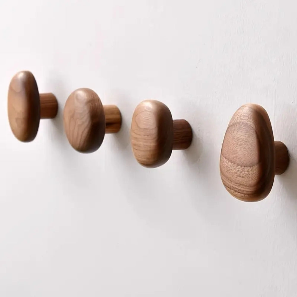 Skorter | Pebble Shape Wood Clothes Hook