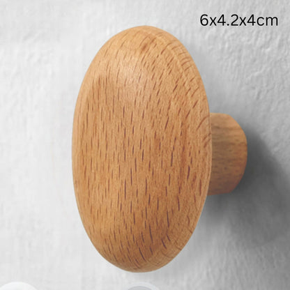 Skorter | Pebble Shape Wood Clothes Hook