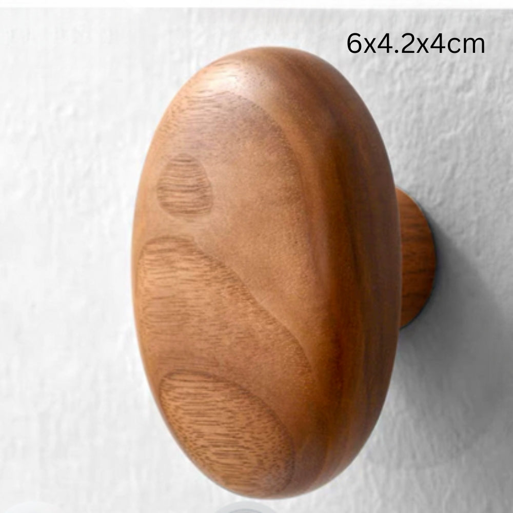 Skorter | Pebble Shape Wood Clothes Hook