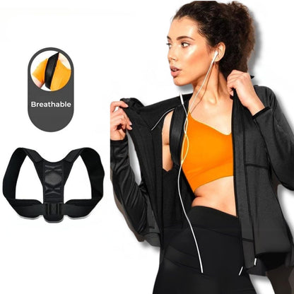 Skorter | Adjustable Back Brace Posture Corrector for Chronic Pain Relief and Daily Comfort Support