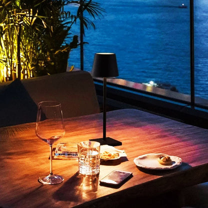 Skorter | Luminara™ | Modern Rechargeable LED Wireless Table Lamp | Portable Lighting for Home, Office & Outdoor Use