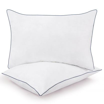 Skorter | 2-Pack: Royale Linens Gusseted Pillows Soft Hotel Quality