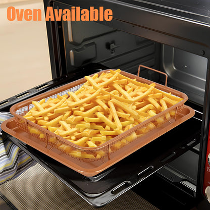 Skorter for Versatile Nonstick Cooking with Basket