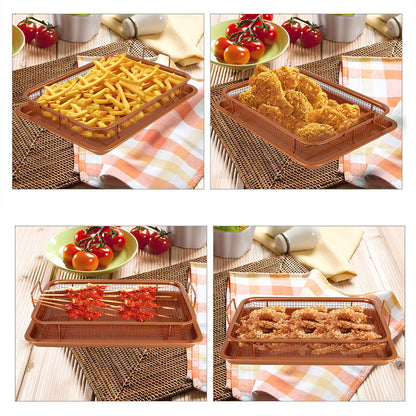 Skorter for Versatile Nonstick Cooking with Basket