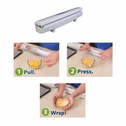 Skorter | Food packaging dispenser – Plastic, foil, baking paper, cling film cutter