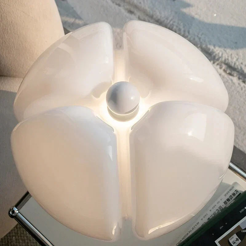 Skorter | FloraLuxe Designer Floral Table Lamp | Stylish Lighting for Any Space