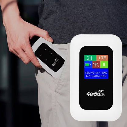 Skorter | Portable 5G Wi-Fi Router | Secure, High-Speed Connection for Travel & Home Use