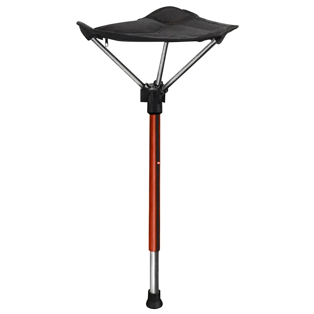 Skorter | Adjustable Aluminum Alloy Folding Camping Stool 125kg Load Bearing for Hiking Travel