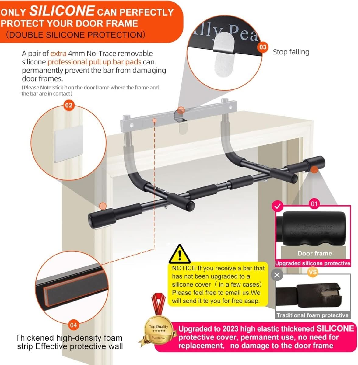 Skorter | Door frame pull-up bar for effective upper body training at home
