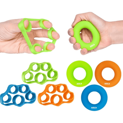 Skorter | 6-piece hand trainer set for better grip strength & pain relief