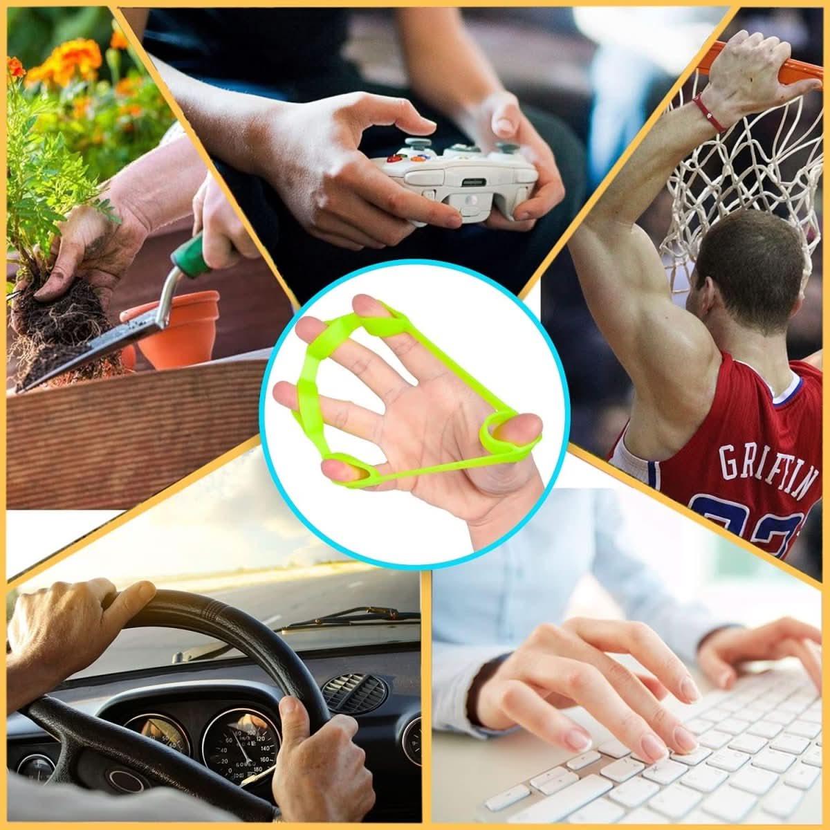 Skorter | 6-piece hand trainer set for better grip strength & pain relief