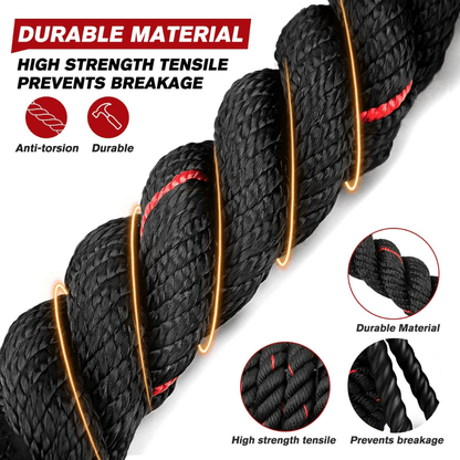 Skorter | Adjustable Jump Rope with Weights for Strength & Endurance Training