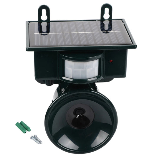 Skorter | Solar-Powered Bird Repellent with Motion Sensor – Sound Deterrent for Outdoor