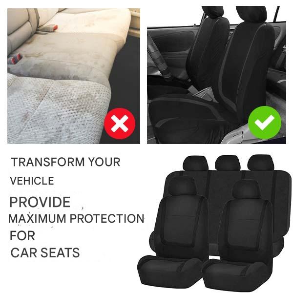 Skorter | ComfortSeat 9-piece Car Seat Covers Set – Universal, Breathable & Washable