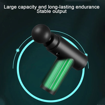 Skorter | Compact fascia gun with 6 settings & 4 massage heads