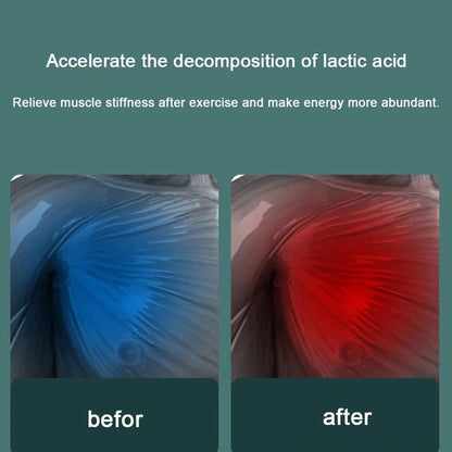 Skorter | Compact fascia gun with 6 settings & 4 massage heads