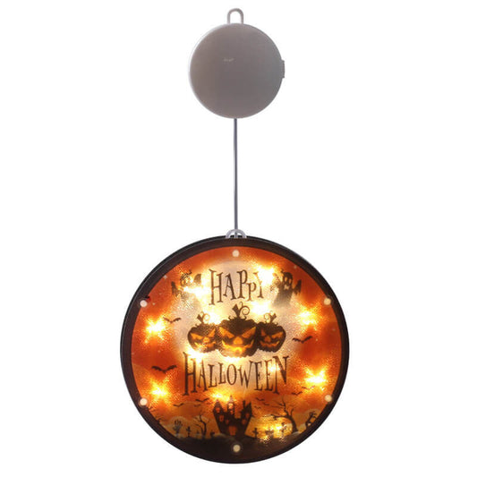 Skorter | Halloween Ghost Colorful Fabric 1-Light Battery LED Adhesive Pendant Lights String