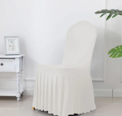Skorter | Chair cover with pleated skirt