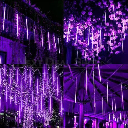 Skorter | Purple meteor shower LED rain lights