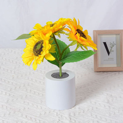 Skorter | Shimmering Sunflower LED Table Lamp