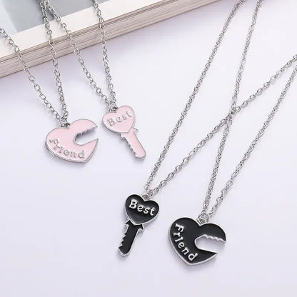 Skorter | 2 Pieces/ Set Chains Choker Broken Heart Jewelry Gift