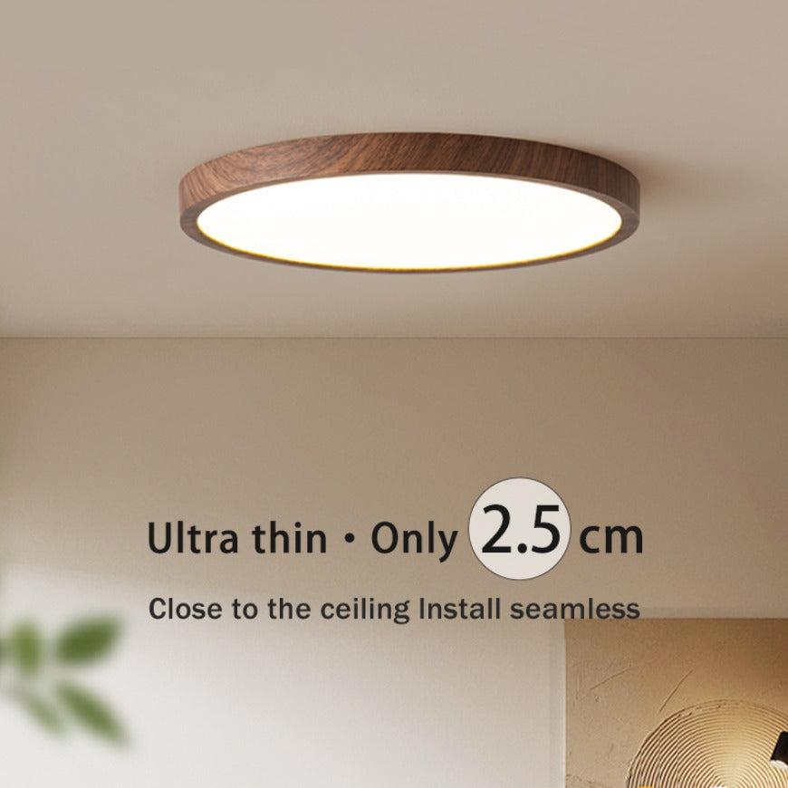 Skorter | LED Ultrathin Circular Ceiling Light Fixture - Modern Design for Living Room & Kitchen Lighting