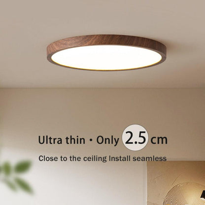 Skorter | LED Ultrathin Circular Ceiling Light Fixture - Modern Design for Living Room & Kitchen Lighting