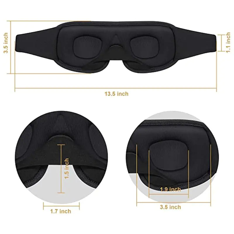 Skorter | 3D Sleep Mask - Turn Off the Light