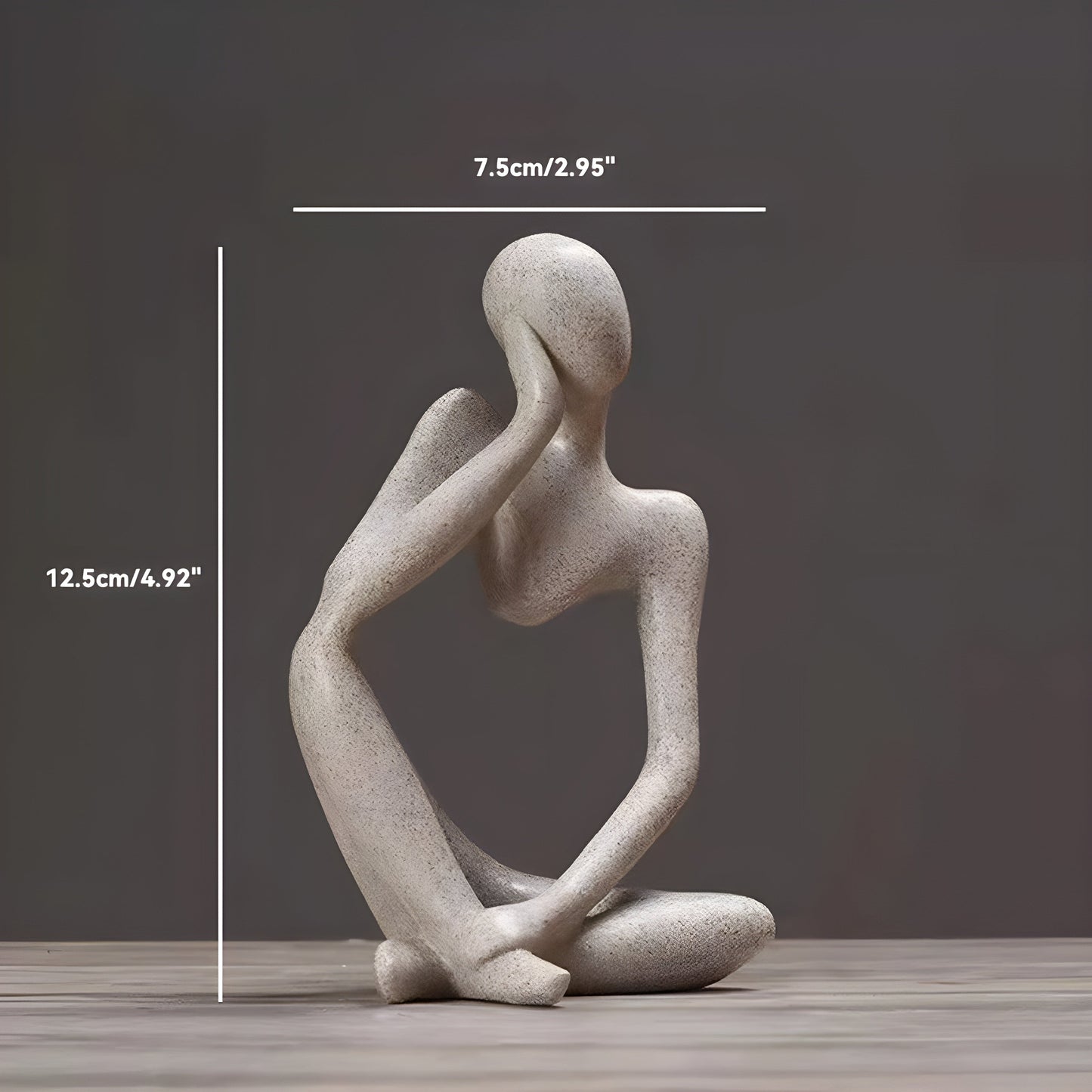 Skorter | Abstract Thinker Sculpture Home Decor
