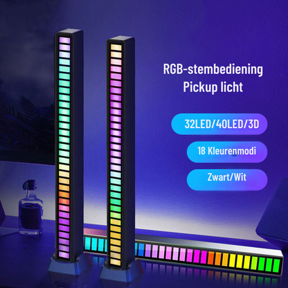 Skorter | Smart Sound-Activated RGB Light Bar | Music Sync LED Ambient Lighting