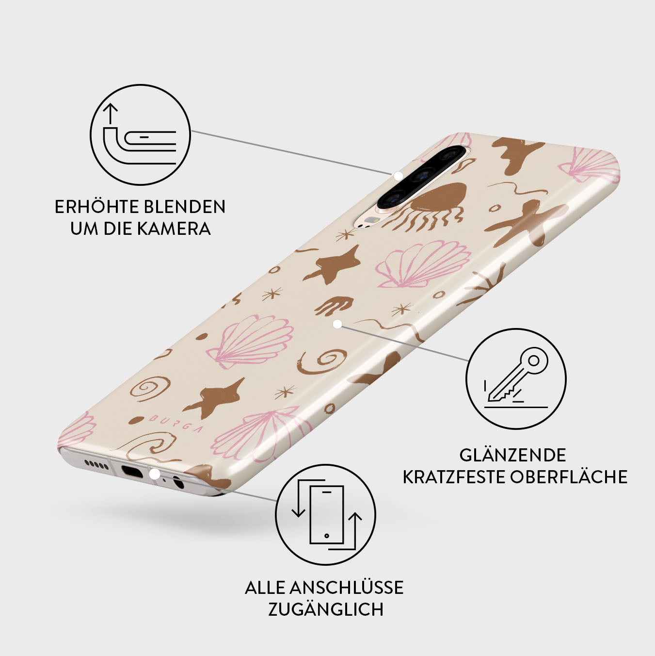 Skorter | Beach Game - Huawei P30 Case