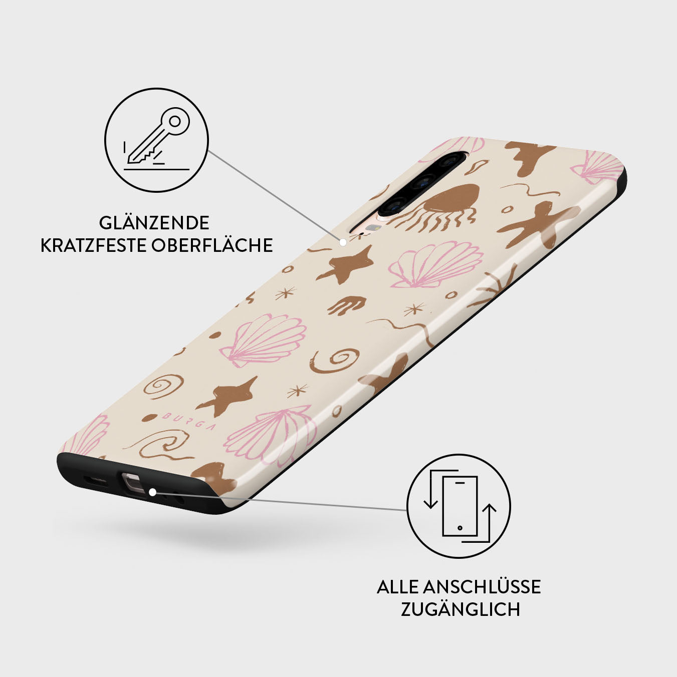 Skorter | Beach Game - Huawei P30 Case