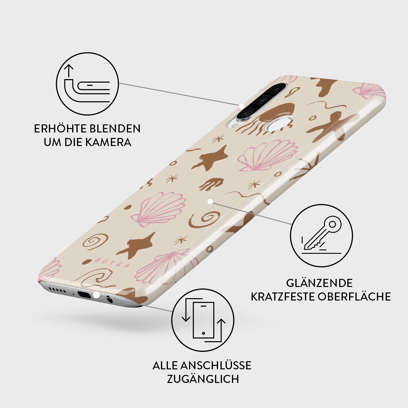 Skorter | Beach game - Huawei P30 Lite Case