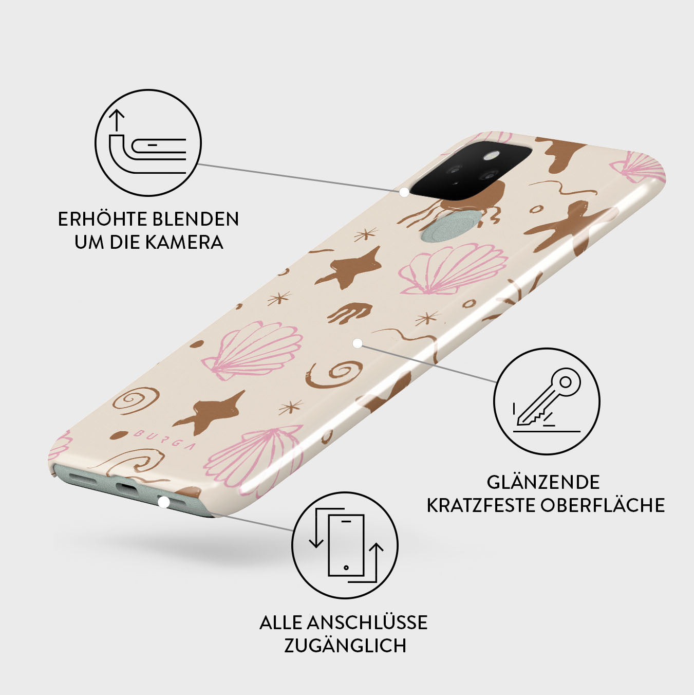 Skorter | Beach games - Google Pixel 5 case