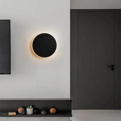 Skorter | Lumeo LED Wall Lamp Round – Dimmable, 20/30 cm – Touch & Sensor Control