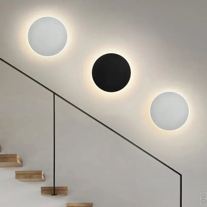 Skorter | Lumeo LED Wall Lamp Round – Dimmable, 20/30 cm – Touch & Sensor Control