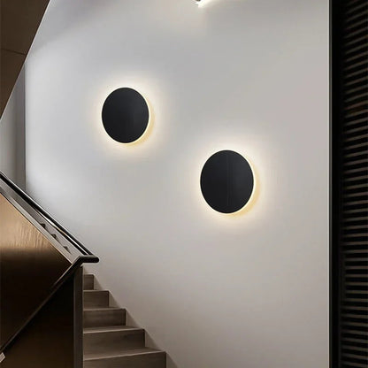 Skorter | Lumeo LED Wall Lamp Round – Dimmable, 20/30 cm – Touch & Sensor Control