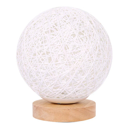 Skorter | RattanGlow - Dimmable Rattan Table Lamp with Natural Design