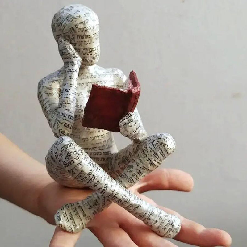Skorter | Reading Woman Figurine