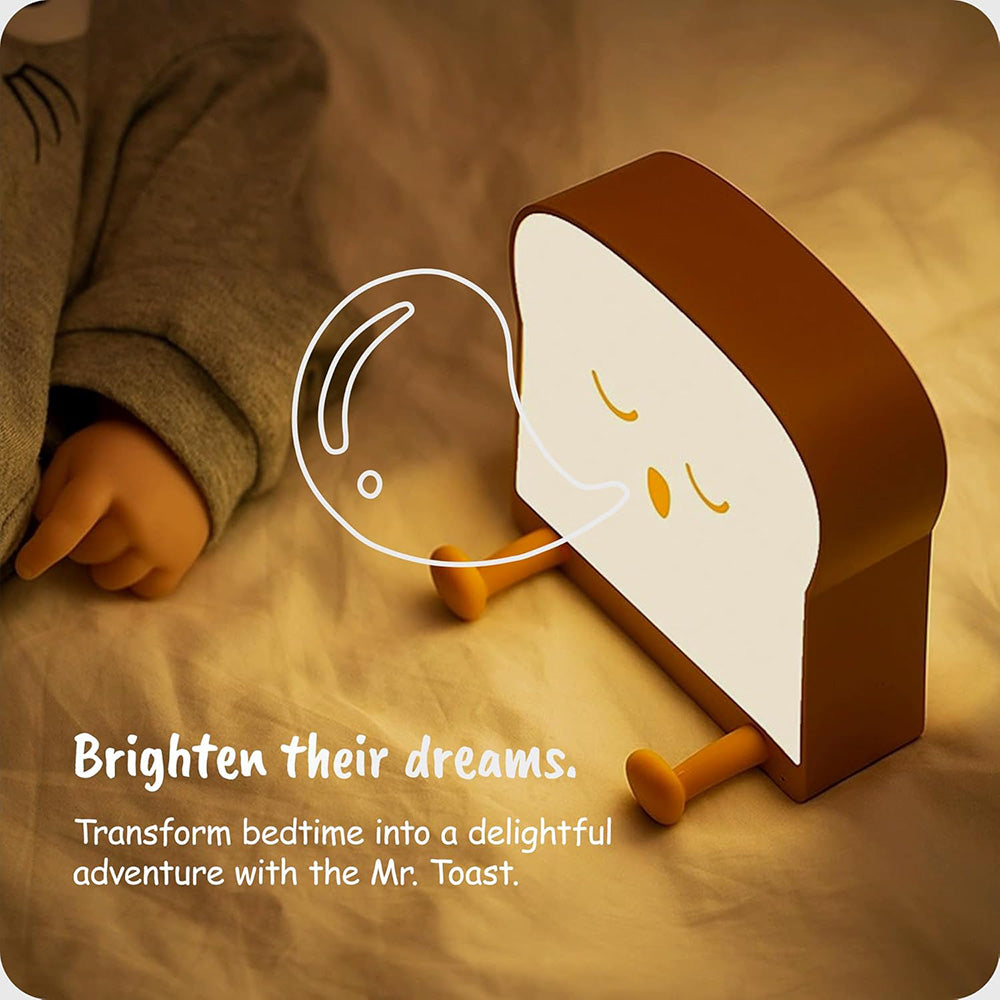 Skorter | Rechargeable LED Toast Night Light