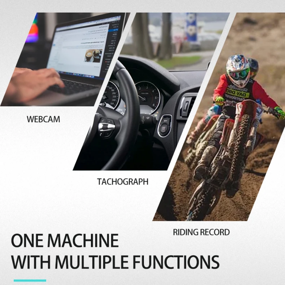 Skorter | Biker Helmet Action Crash Action Camera In Motorcycle